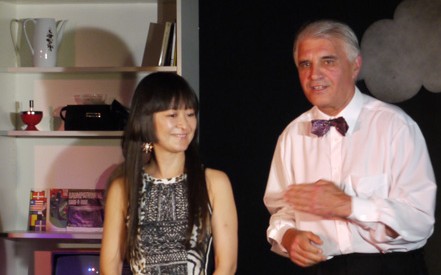 Chie Ishii und Heinz Koch