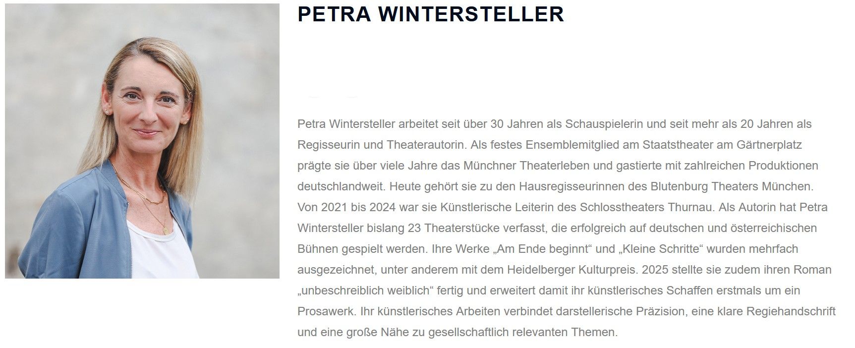Kurz-Portrait Petra Wintersteller
